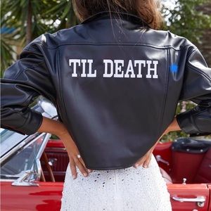 12th Tribe Till Death Leather Jacket